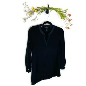 5 for $30 WHBM | Asymmetrical Top Black Women’s Size 0 EUC
